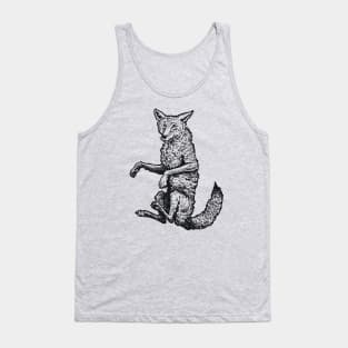 A Levity of Animals: Cunning Coyote Tank Top